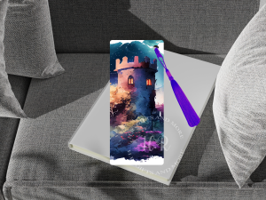 Home Accessories Whispering Shadows of Mystical Castle: A Night Time Bookmark