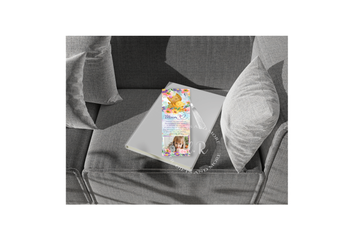 Personalised Mum Photo Bookmark