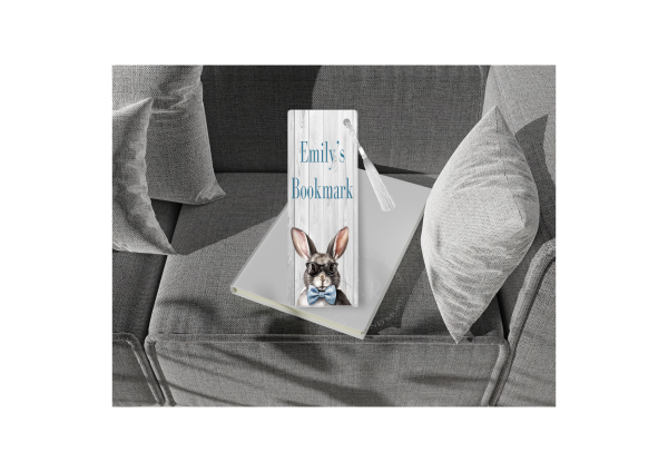 Personalised Easter Bunny Bookmark