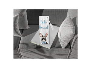 Personalised Easter Bunny Bookmark