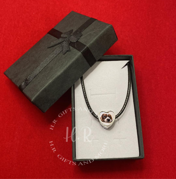 Personalised Heart Photo Charm Necklace