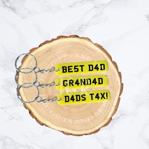 Personalised Number Plate Keyring