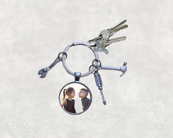 Personalised Photo Tool Keyring