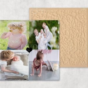 Personalised Photo Tile with 4 pictures