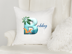 Personalised Dinosaur Cushion