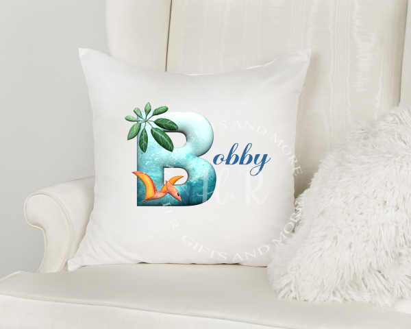 Personalised Dinosaur Cushion