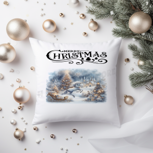 Christmas Unicorn Cushion