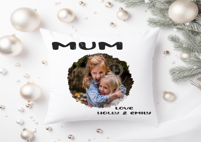 Personalised Mum/Dad Photo Cushion
