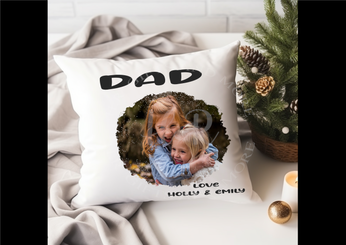 Personalised Mum/Dad Photo Cushion - Image 2